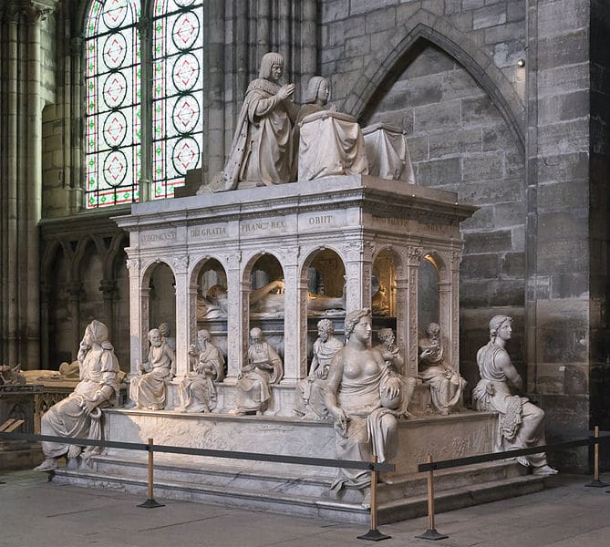 Basilica of Saint Denis Louis XII and Anne de Bretagne