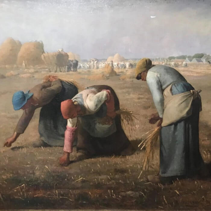 orsay museum the gleaners painting by Millet