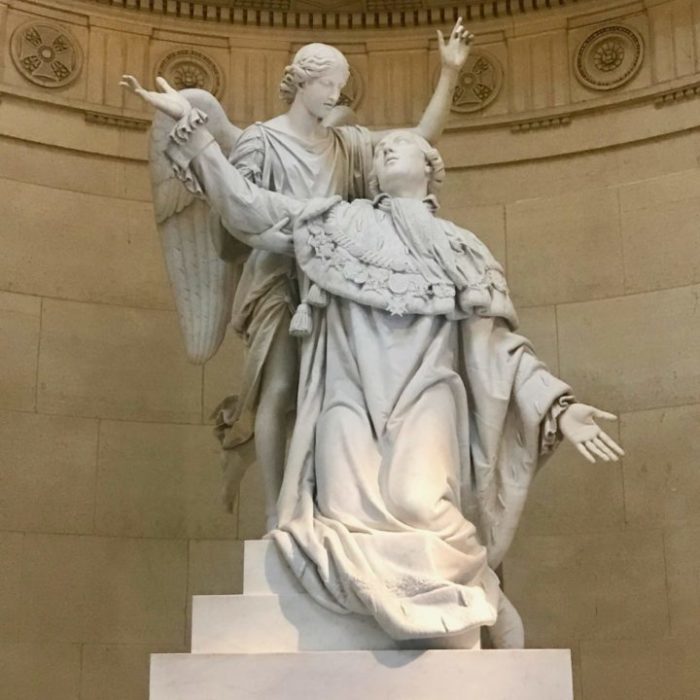 Louis XVI's statue