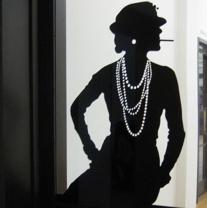 Coco Chanel sihouette