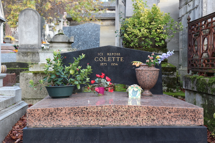 Tomb of french writer Colette