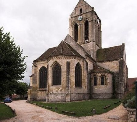 Auvers sur Oise the church