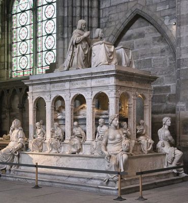 Basilica of Saint Denis Louis XII and Anne de Bretagne