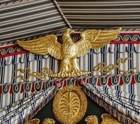 malmaison napoleon council study with an eagle his symbol