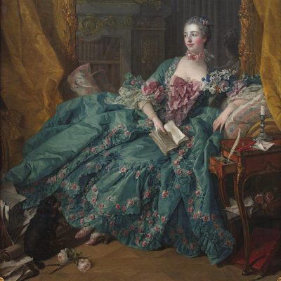 Madame de Pompadour By Francois Boucher