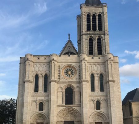 Saint Denis basilica façade